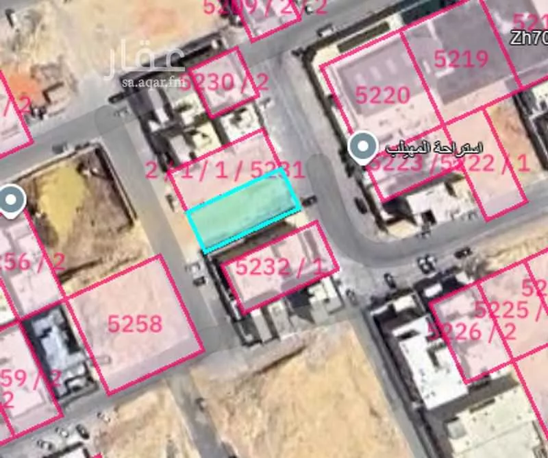 أرض 375 م² في النرجس 2