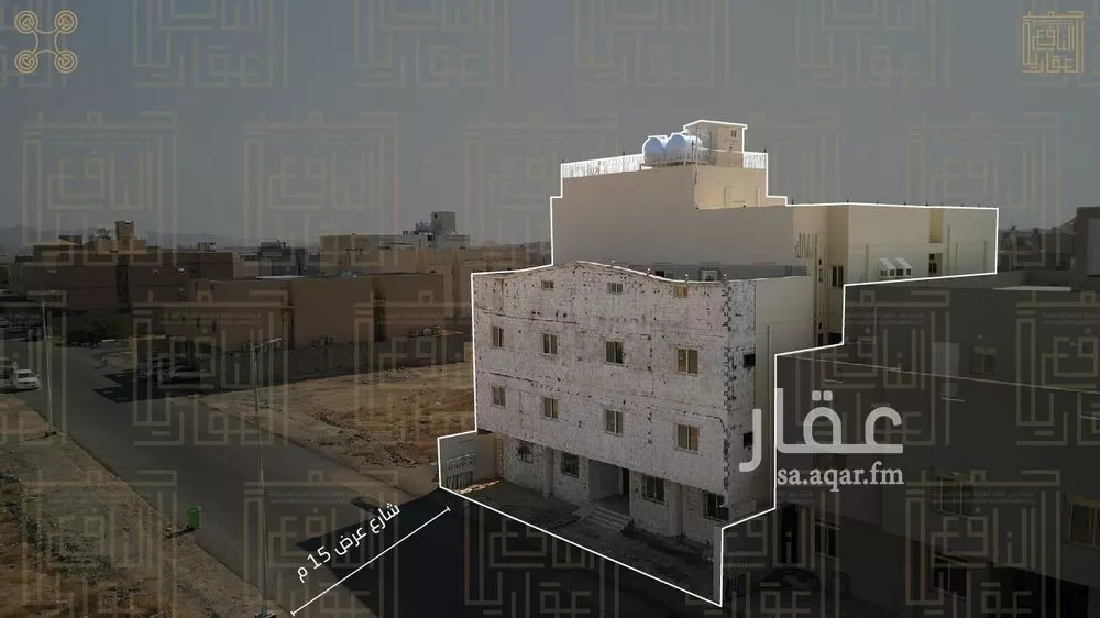 عمارة 600 م² في الملك فهد 2