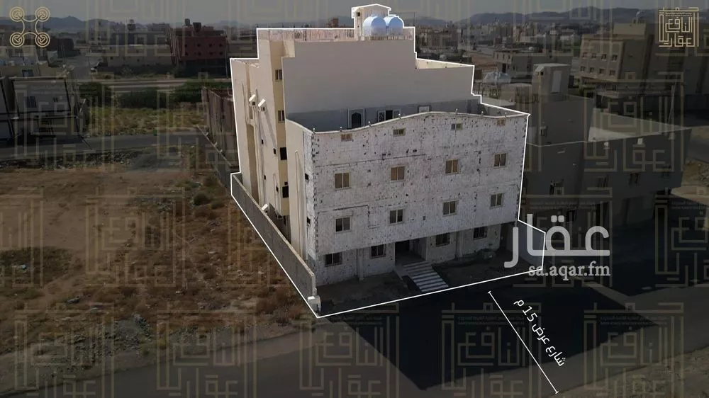 عمارة 600 م² في الملك فهد 3