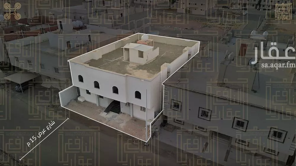 عمارة 615 م² في الملك فهد 2