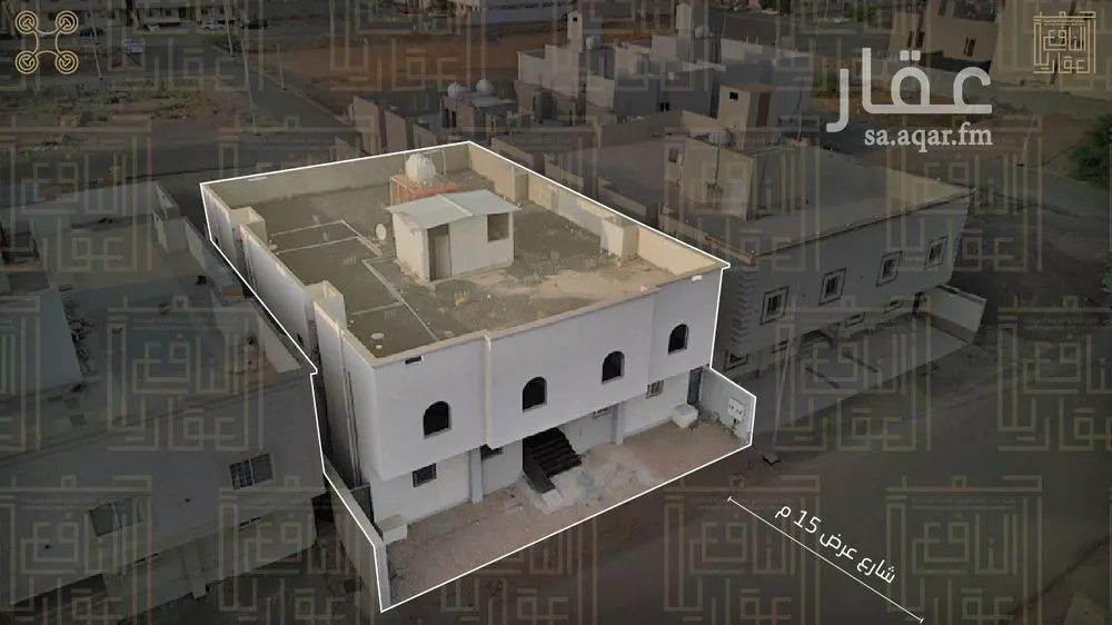 عمارة 615 م² في الملك فهد 3