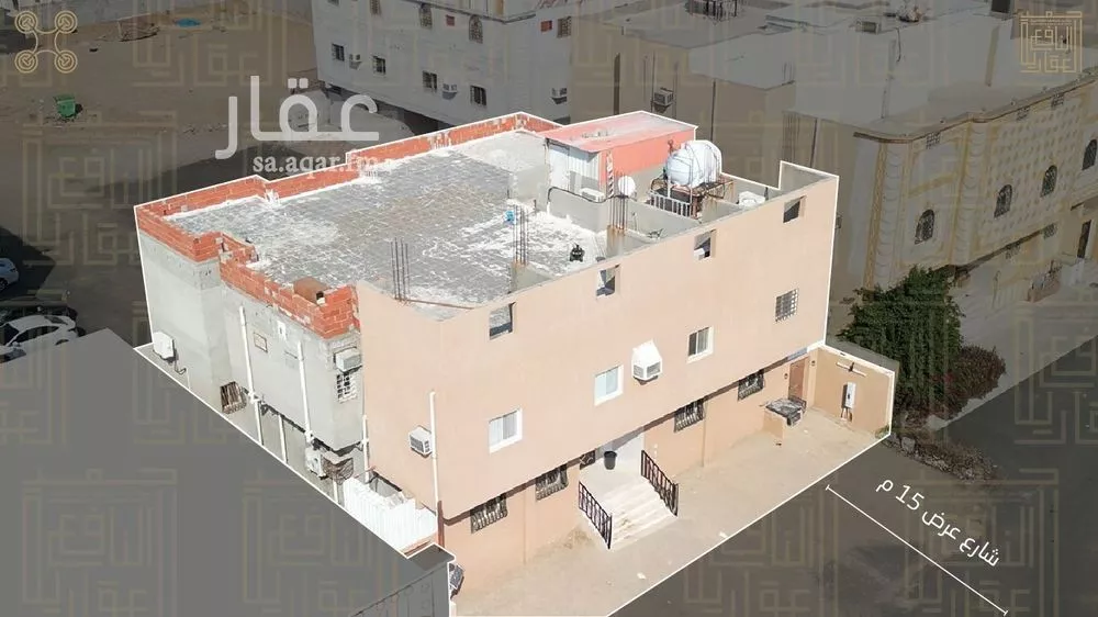 عمارة 400 م² في الراشدية 3