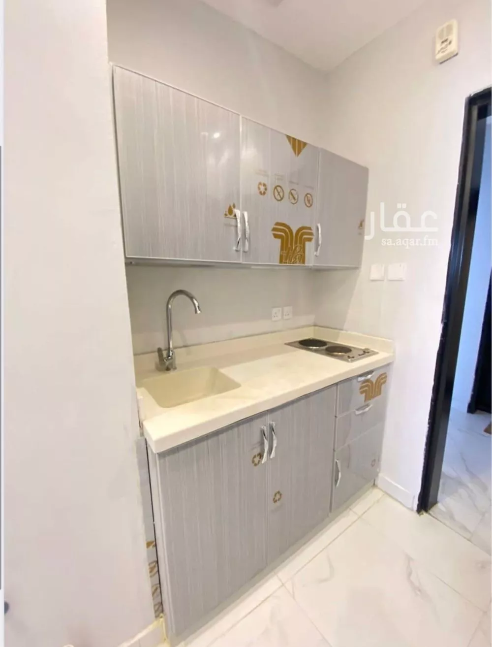 شقة 1 غرف في العقيق 2