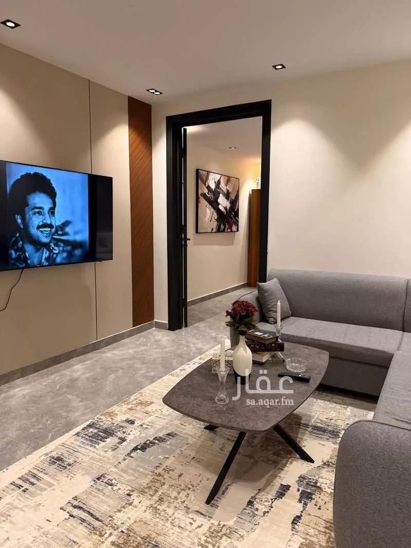 شقة 1 غرف في العقيق 3