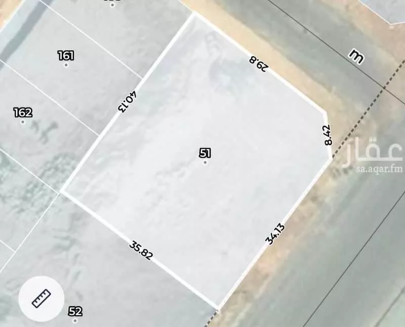 أرض 1414 م² في بدر 2