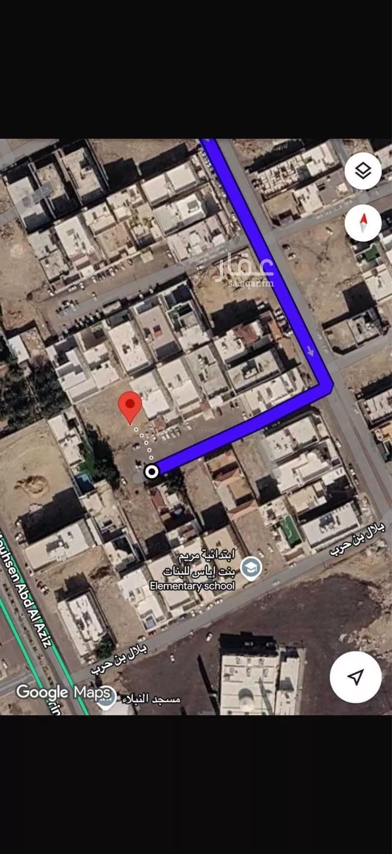 أرض 800 م² في نبلاء