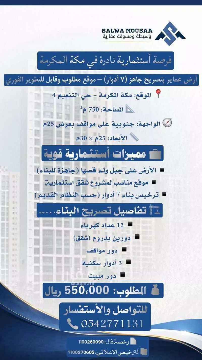 750 sqm land in Al Nawariyyah 1