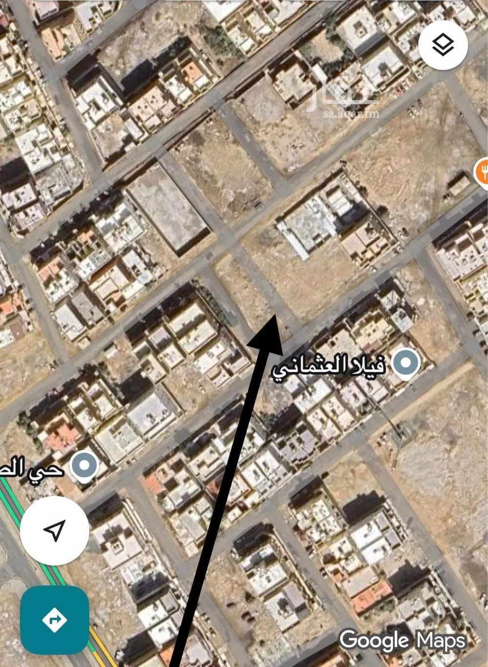 587 sqm land in Al Sawari