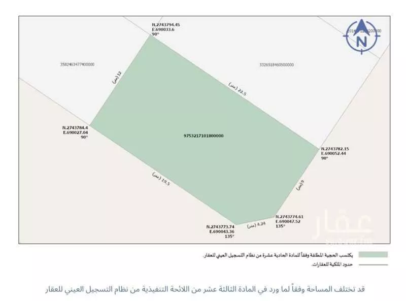 أرض 265 م² في النظيم 2