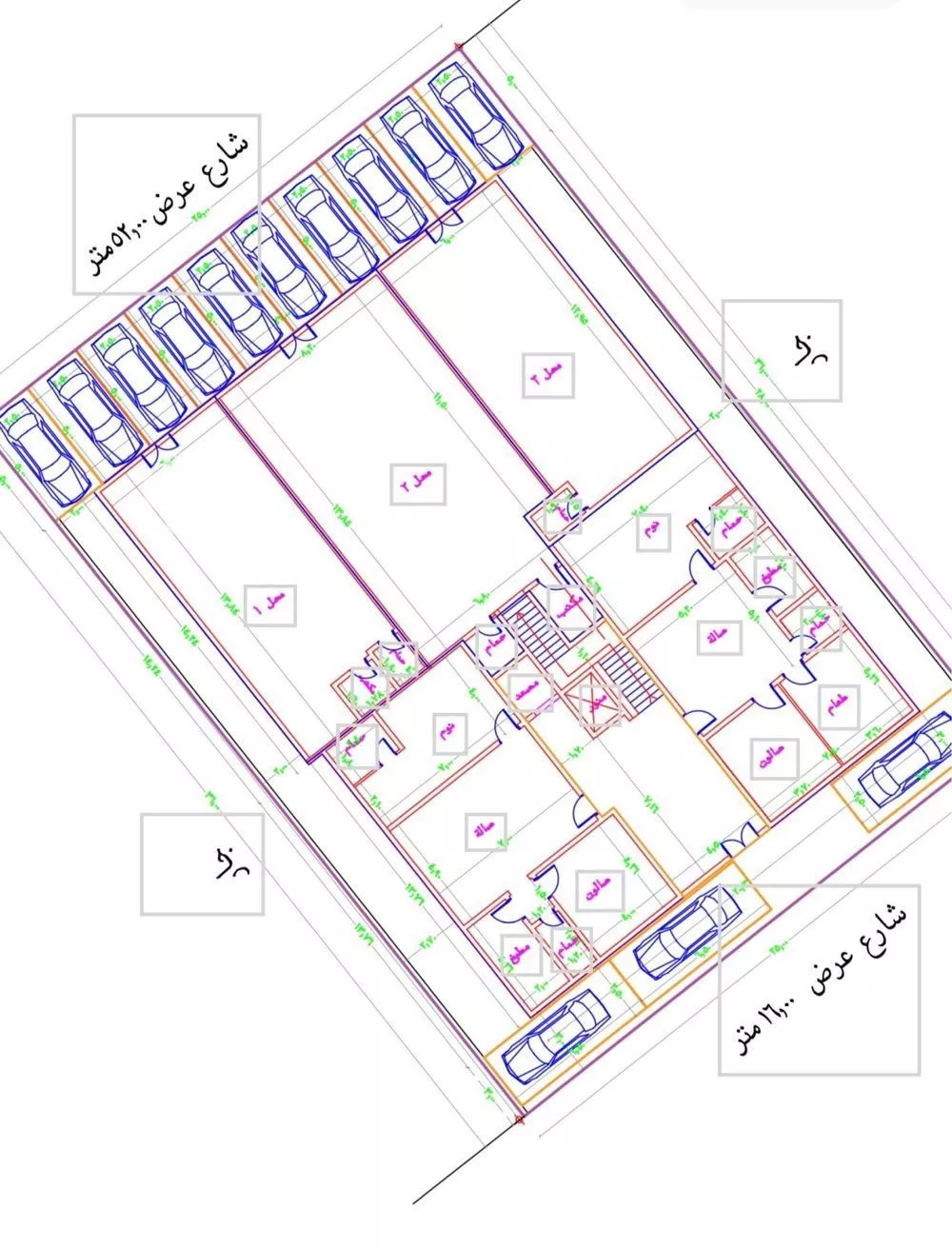 محل 900 م² في الامواج 3