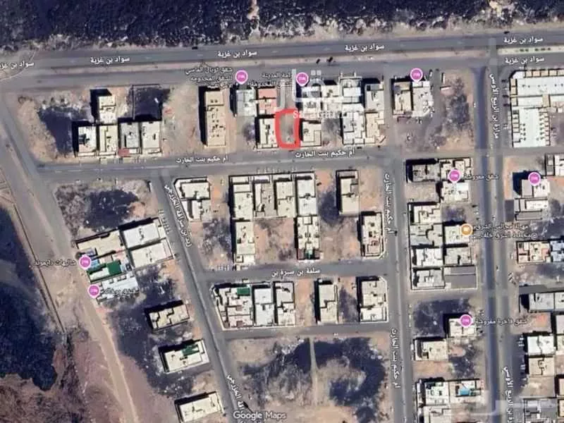 أرض 600 م² في الملك فهد