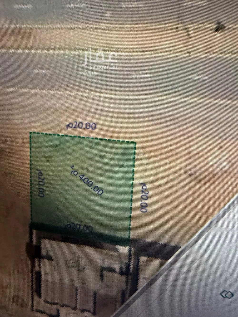 أرض 400 م² في المهدية 4