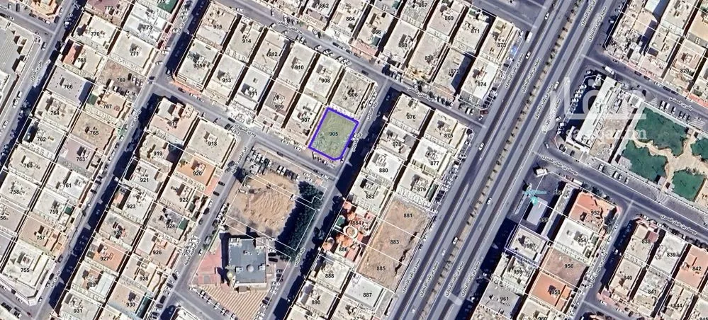 أرض 683 م² في الاجاويد 2