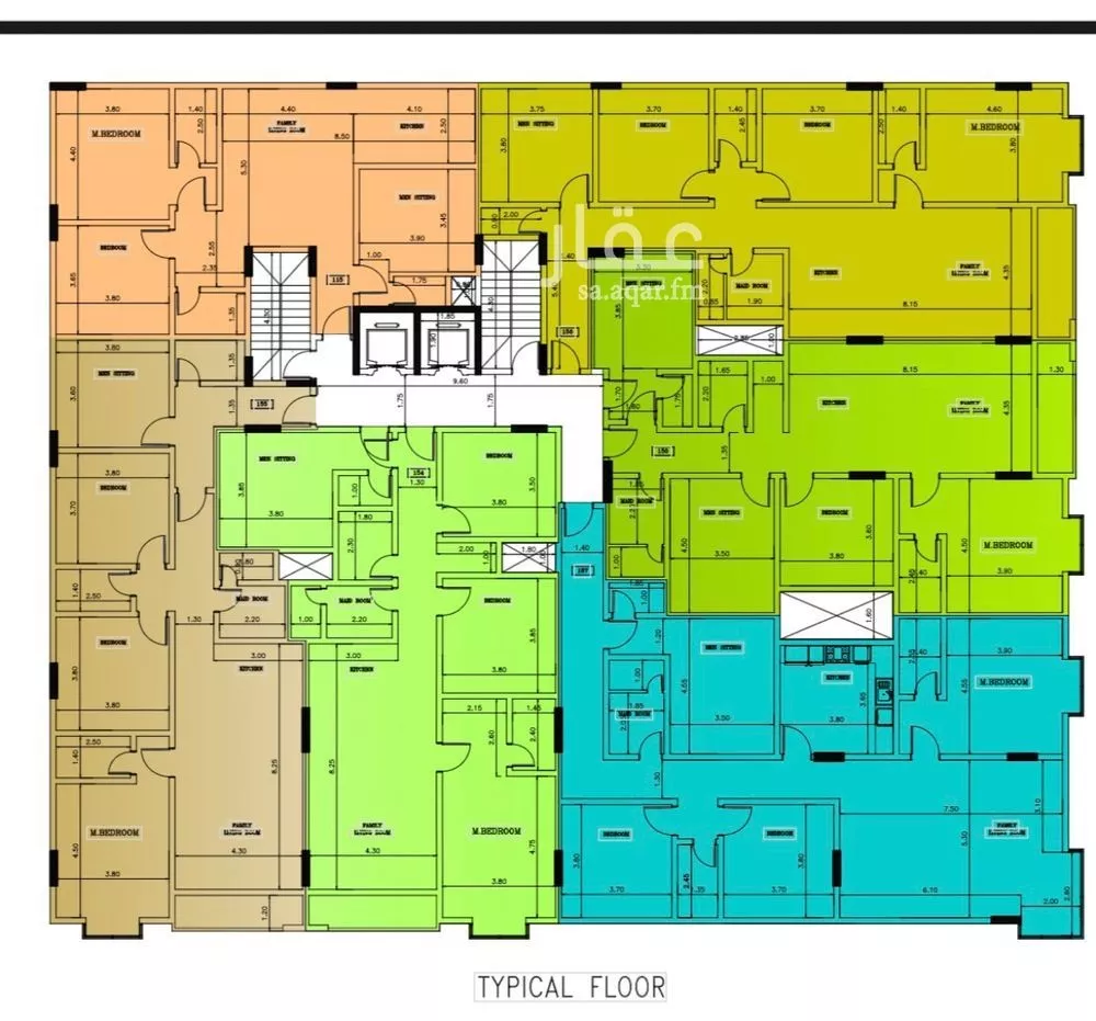 2 bedroom apartment in As Saif 4
