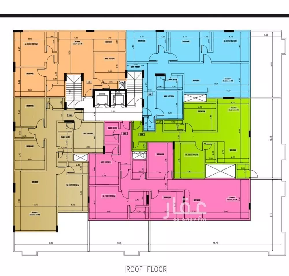 2 bedroom apartment in As Saif 5