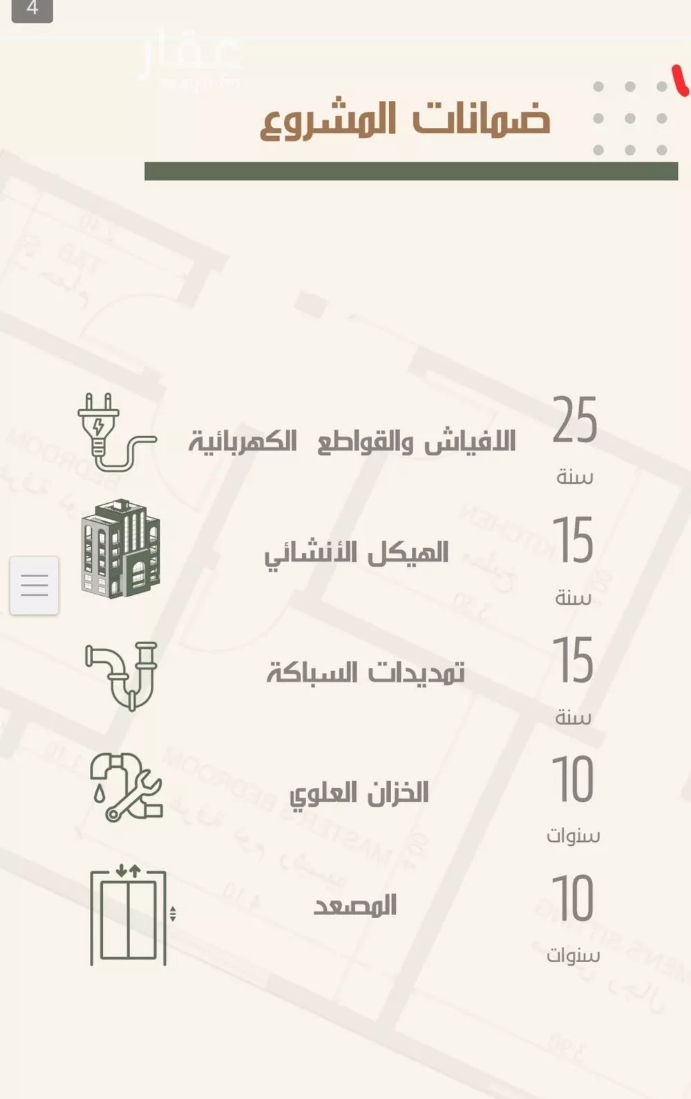 شقة 3 غرف في النزهة 3