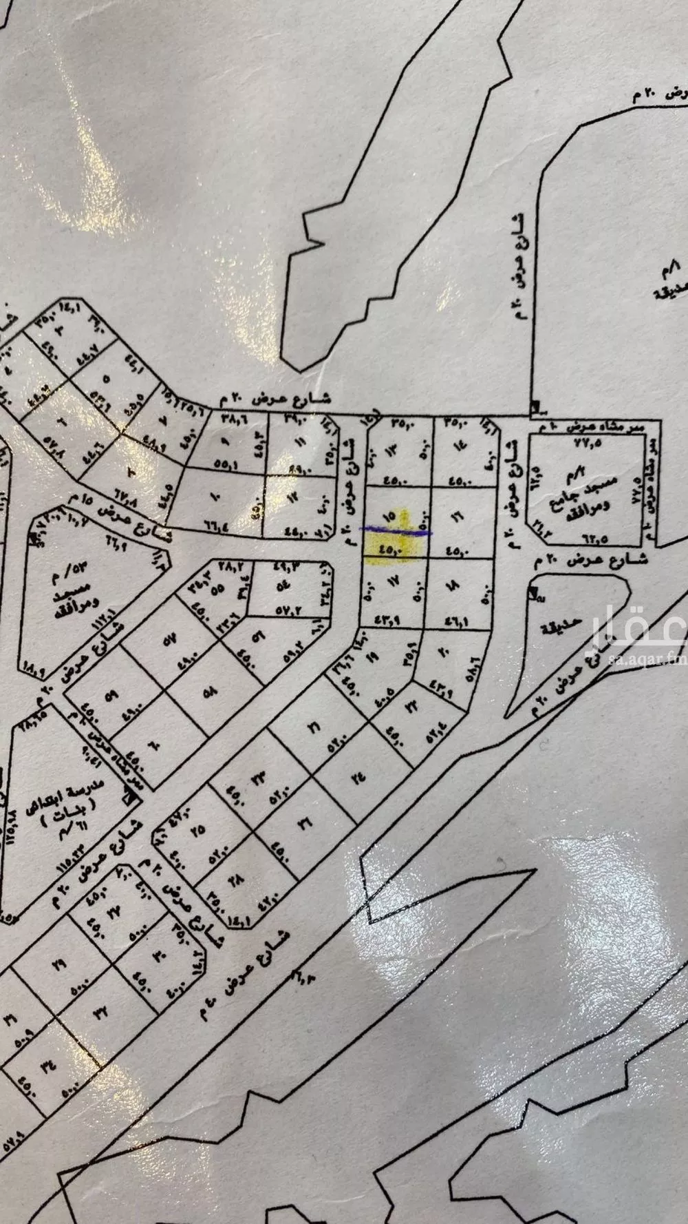 562 sqm land in Dahiat Namar 2