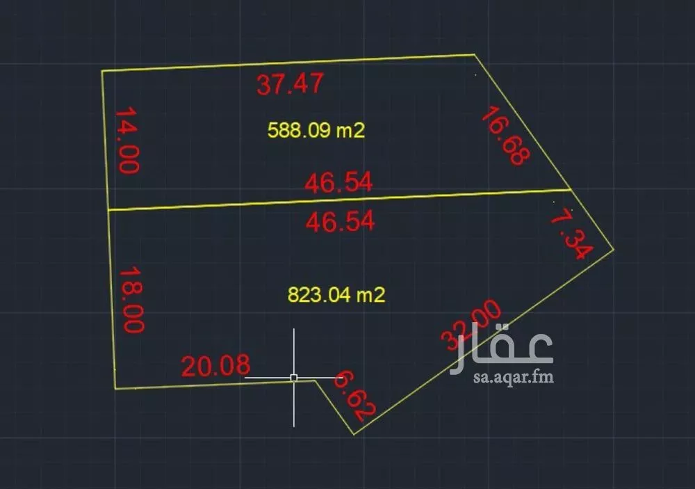 أرض 588 م² في بنبان 2