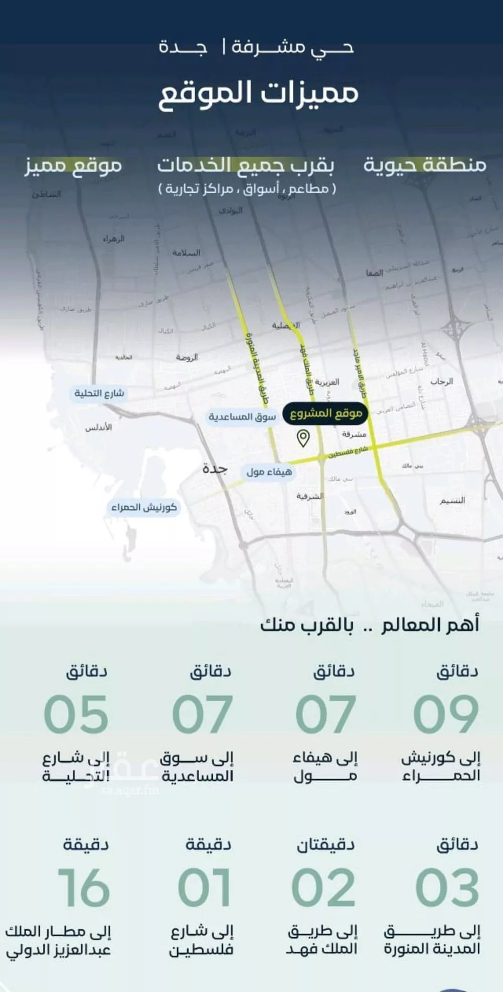 شقة 3 غرف في مشرفة 4