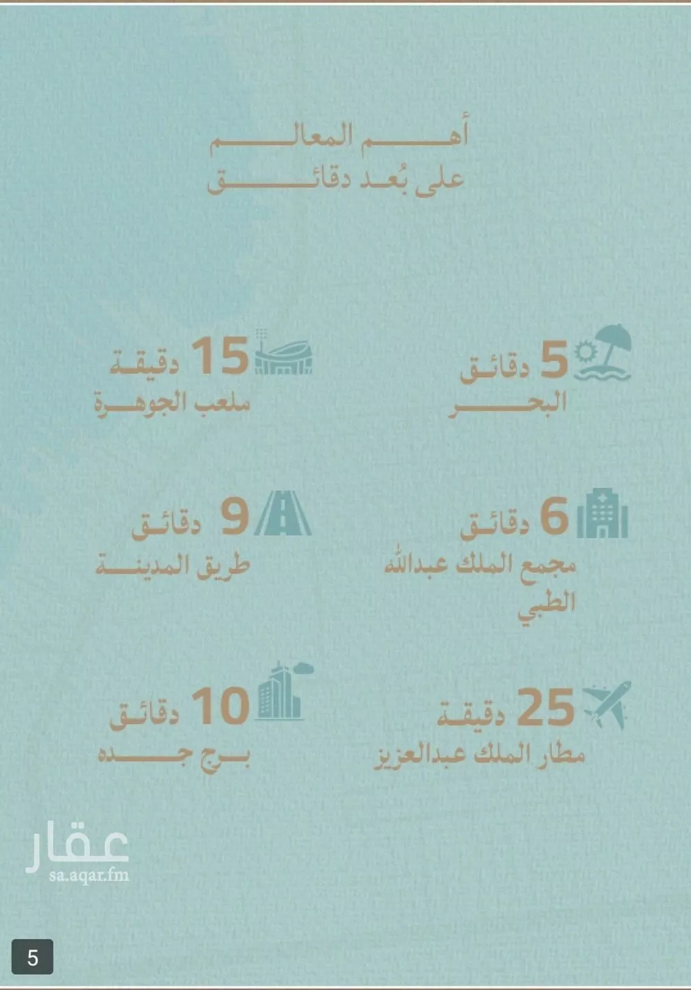 شقة 5 غرف في الياقوت 5