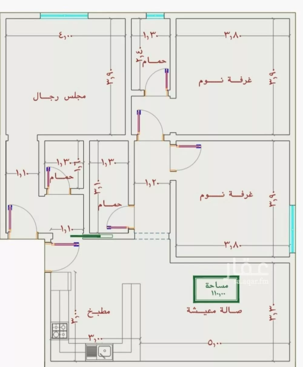 شقة 3 غرف في الصوارى 2