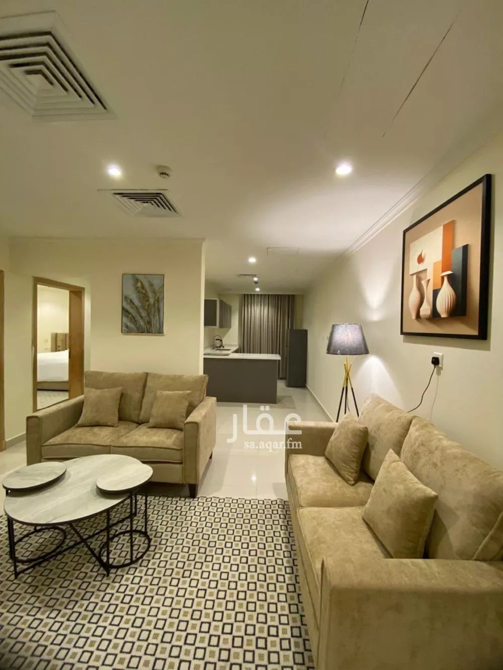 شقة 2 غرف في الزهور 3