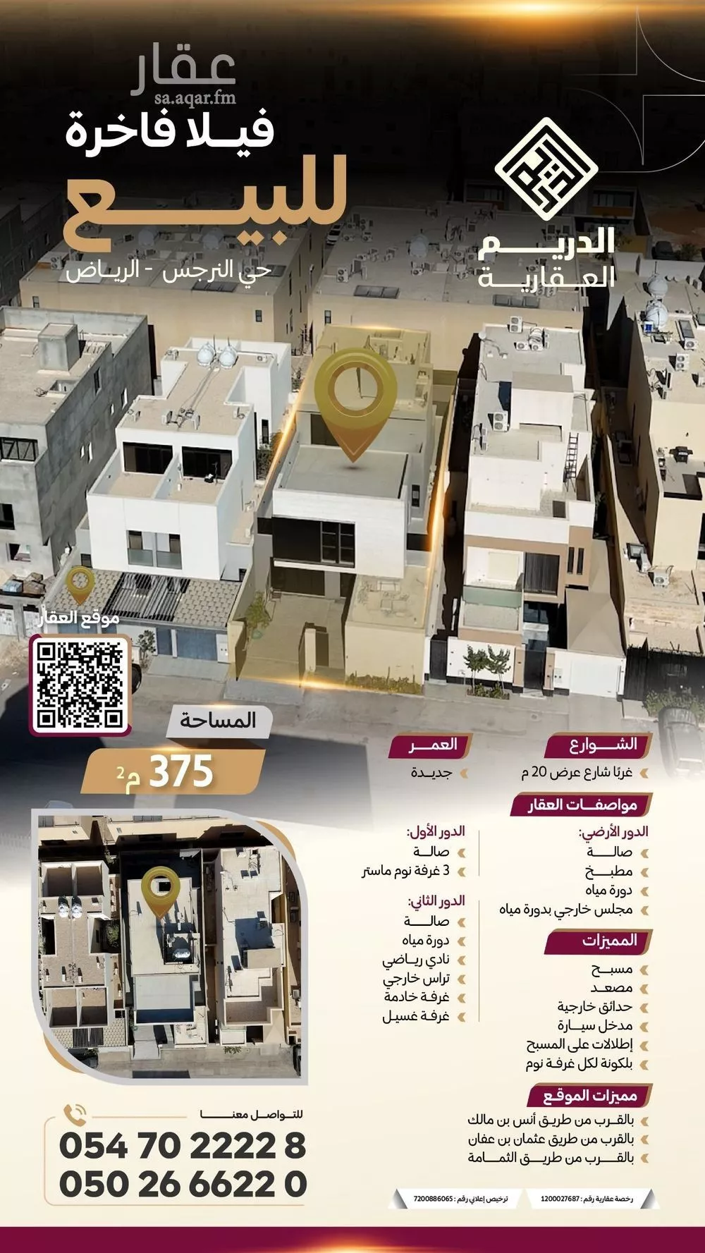 4 bedroom villa in Al Narjis