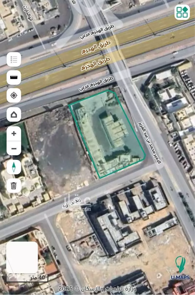 أرض 3719 م² في مهزور 2