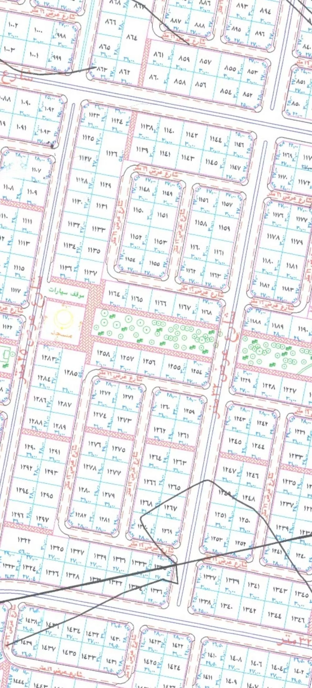 أرض 300 م² في الزمرد