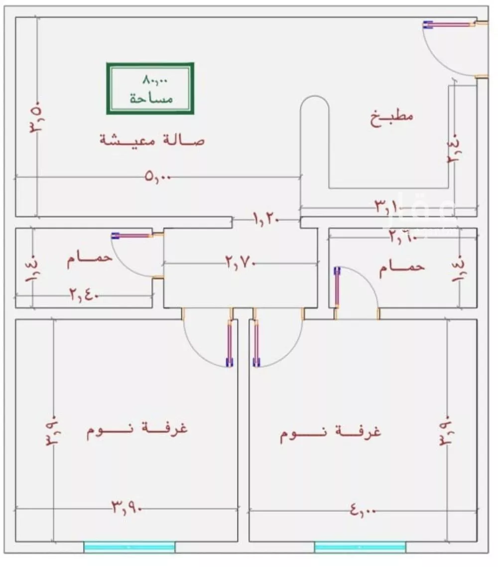 شقة 2 غرف في الصوارى 2