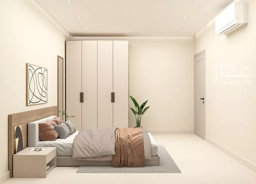 شقة 2 غرف في النرجس 4