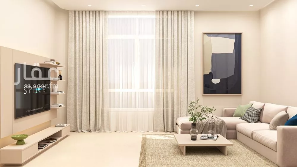 شقة 2 غرف في النرجس 5