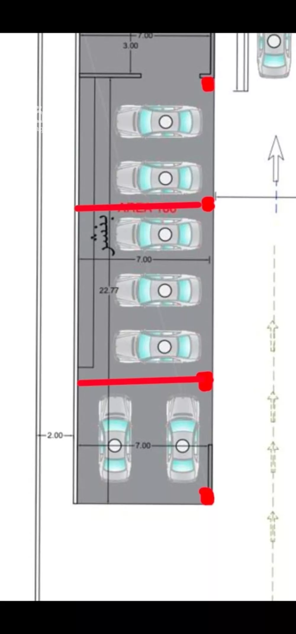 عمارة 1000 م² في طيبة 5