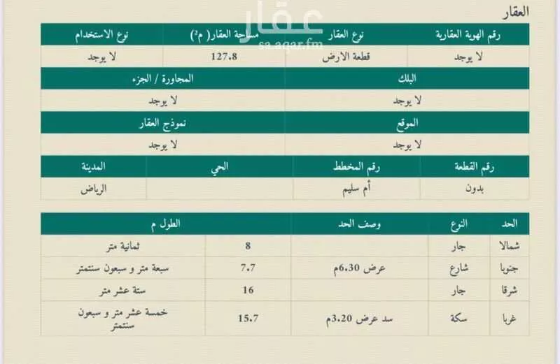 عمارة 127 م² في ام سليم 5