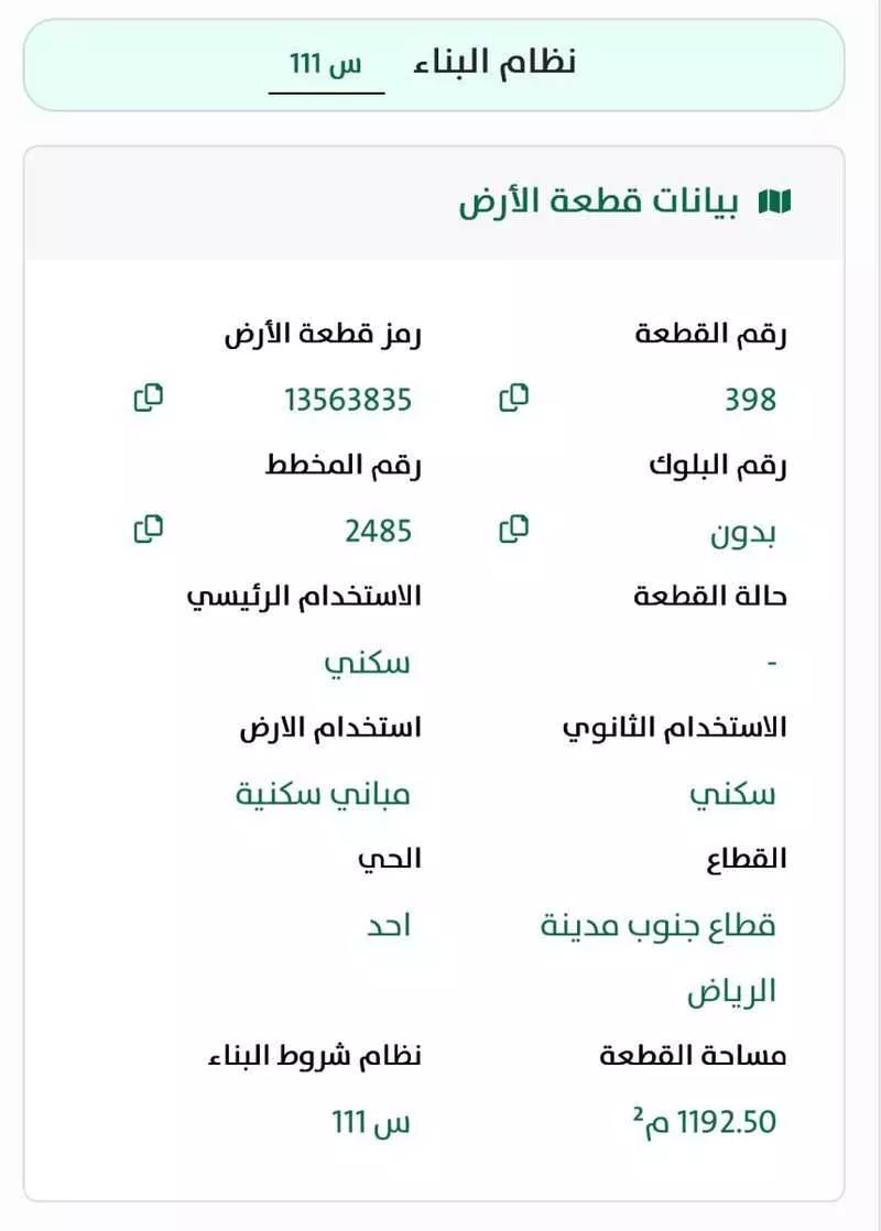 1437 sqm land in Uhud 5