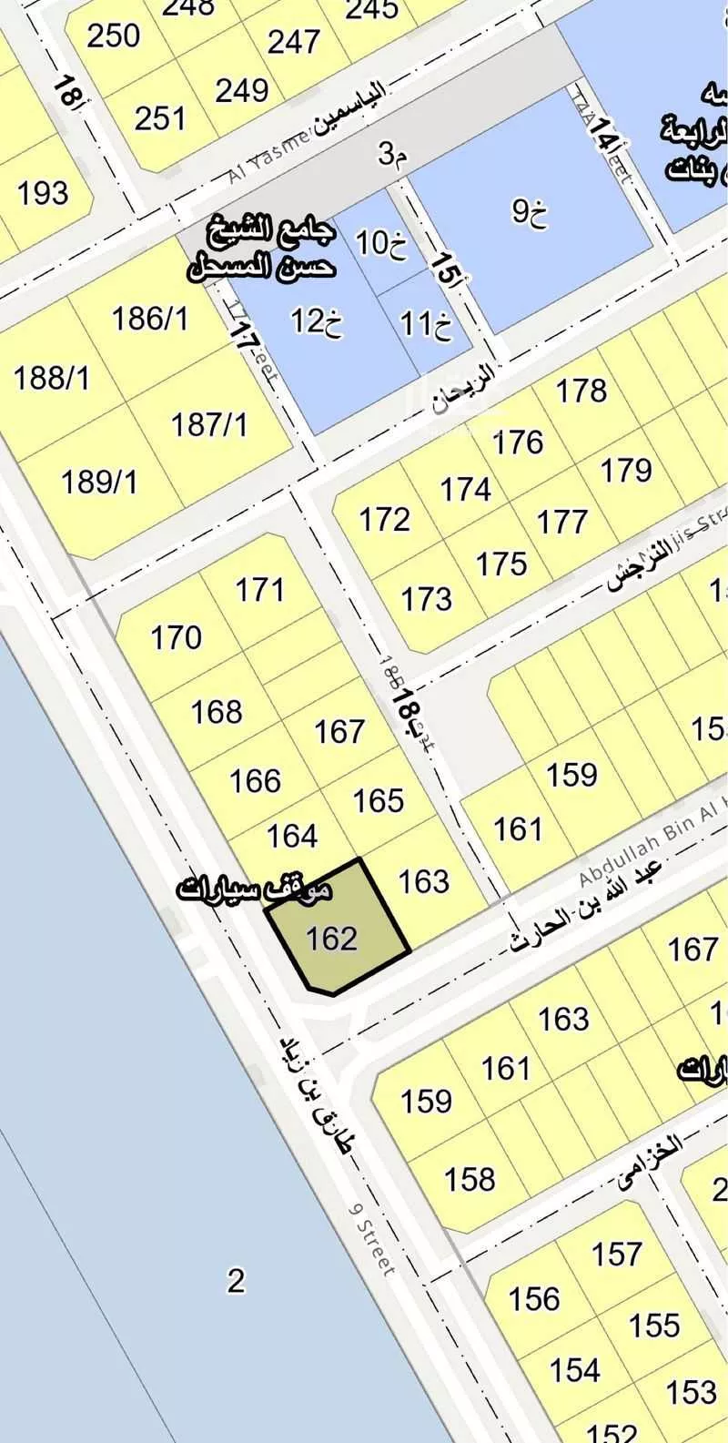 أرض 1207 م² في الريان 2