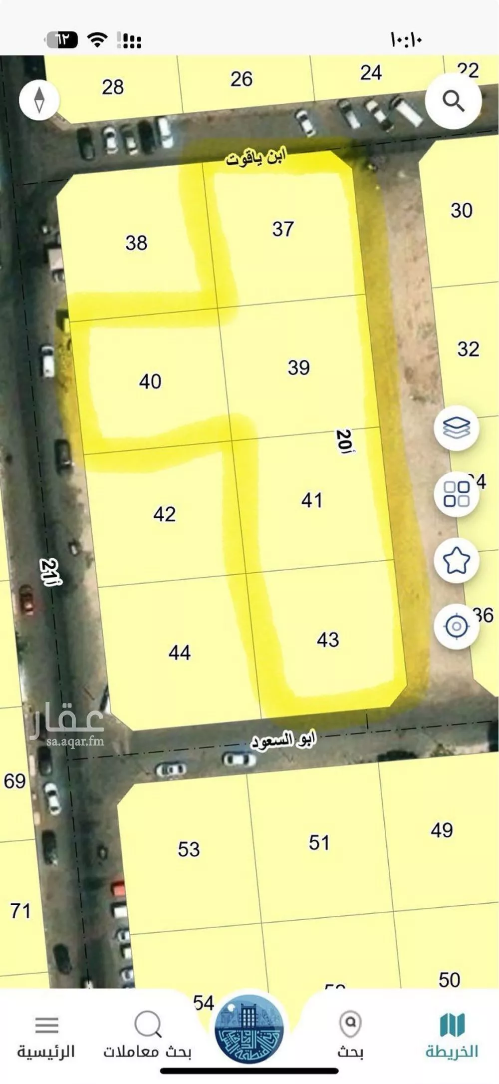 أرض 450 م² في الجلوية