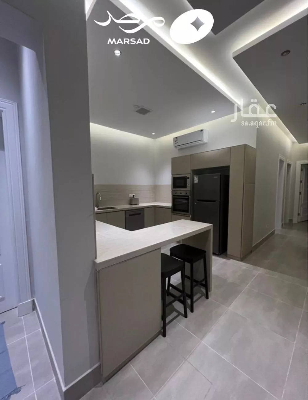 شقة 3 غرف في الملقا 2