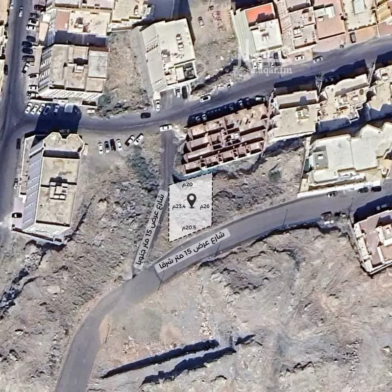 land in Batha Quraysh, Makkah