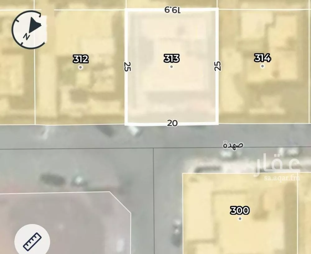 أرض 500 م² في المنار 2