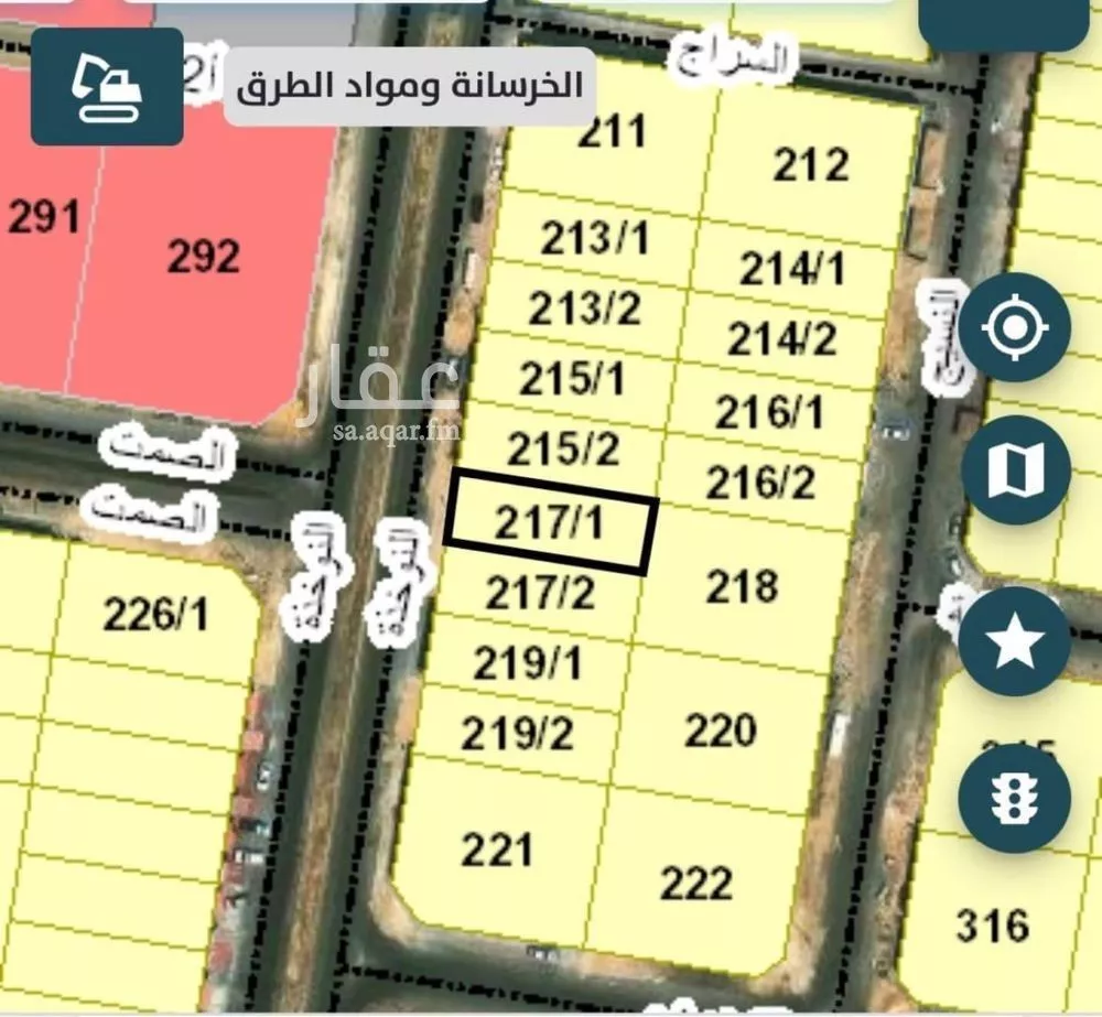 أرض 437 م² في الامواج 1