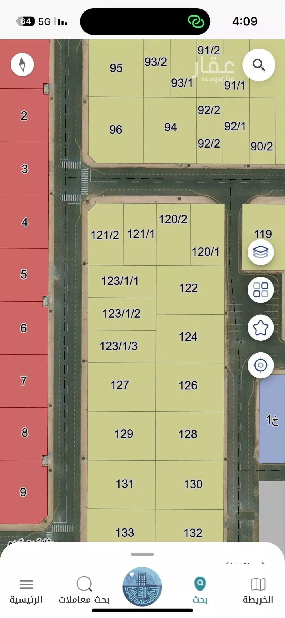 أرض 434 م² في الامواج