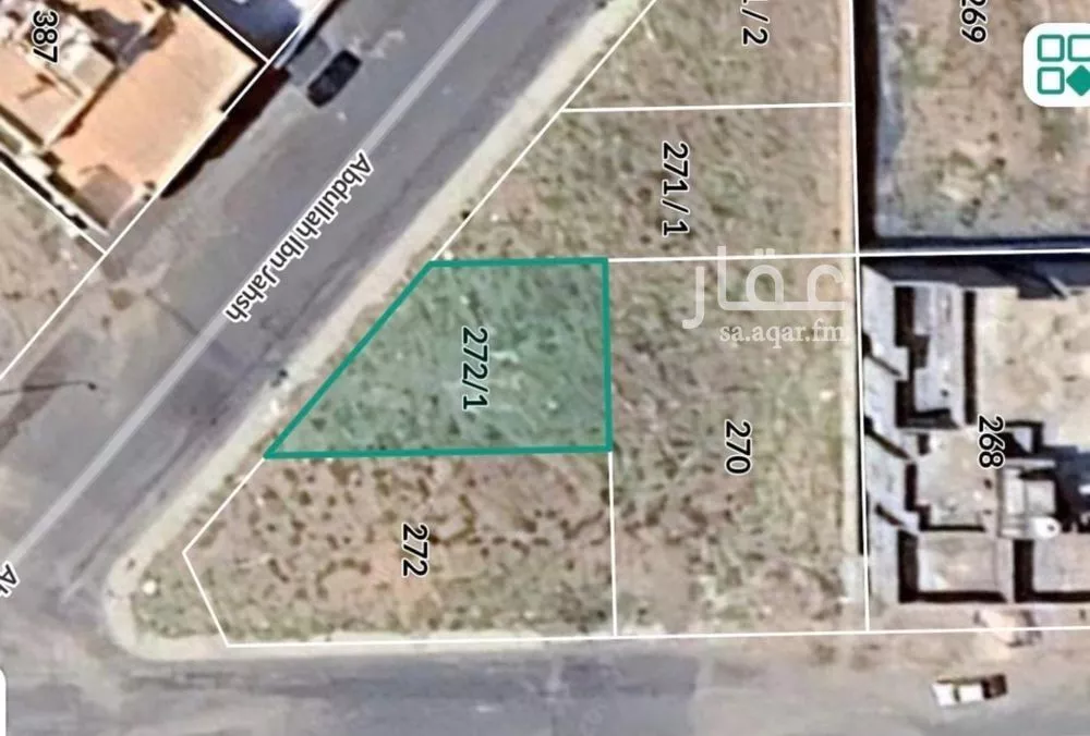 أرض 308 م² في العكيشية 2