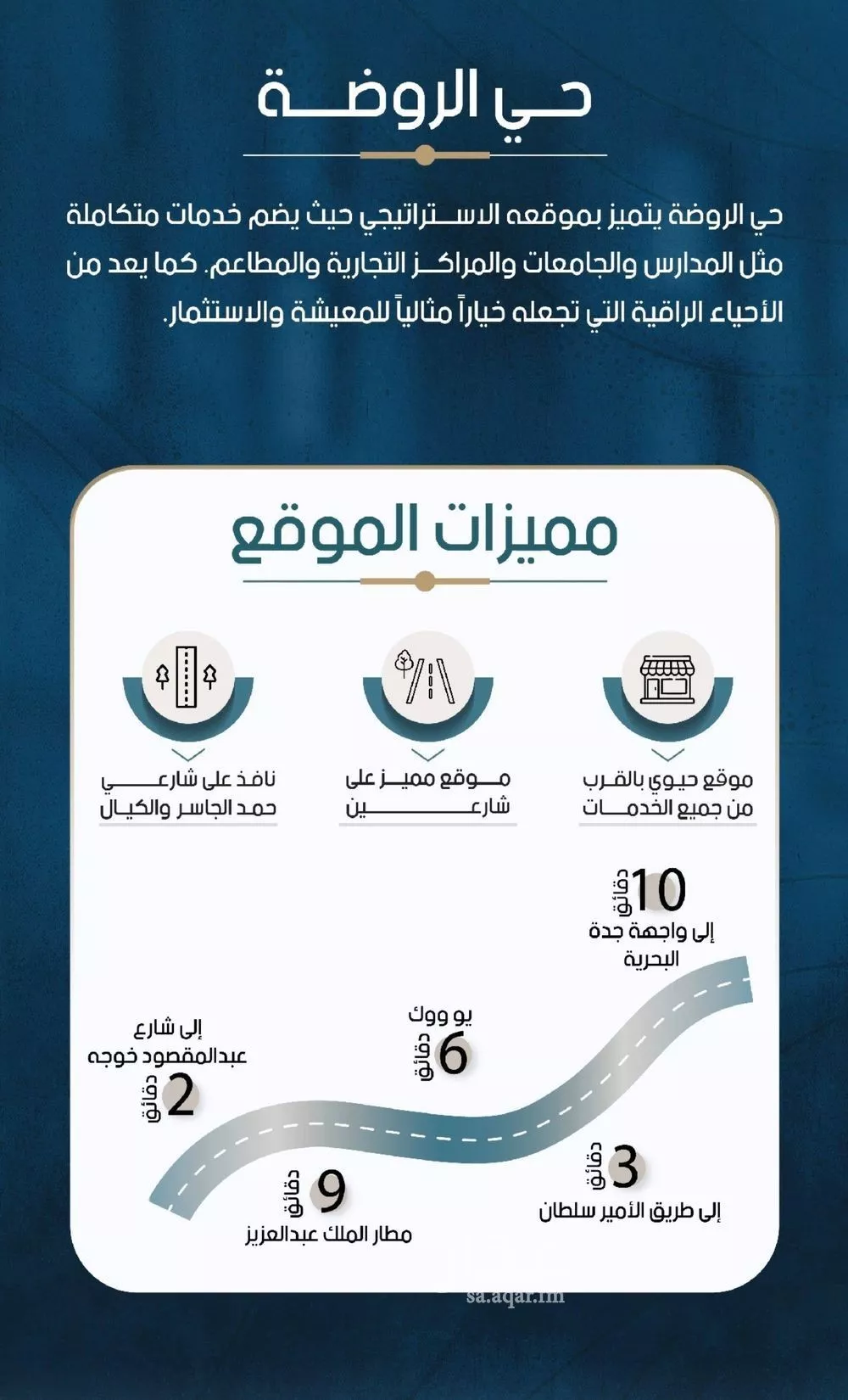 شقة 2 غرف في الروضة 5