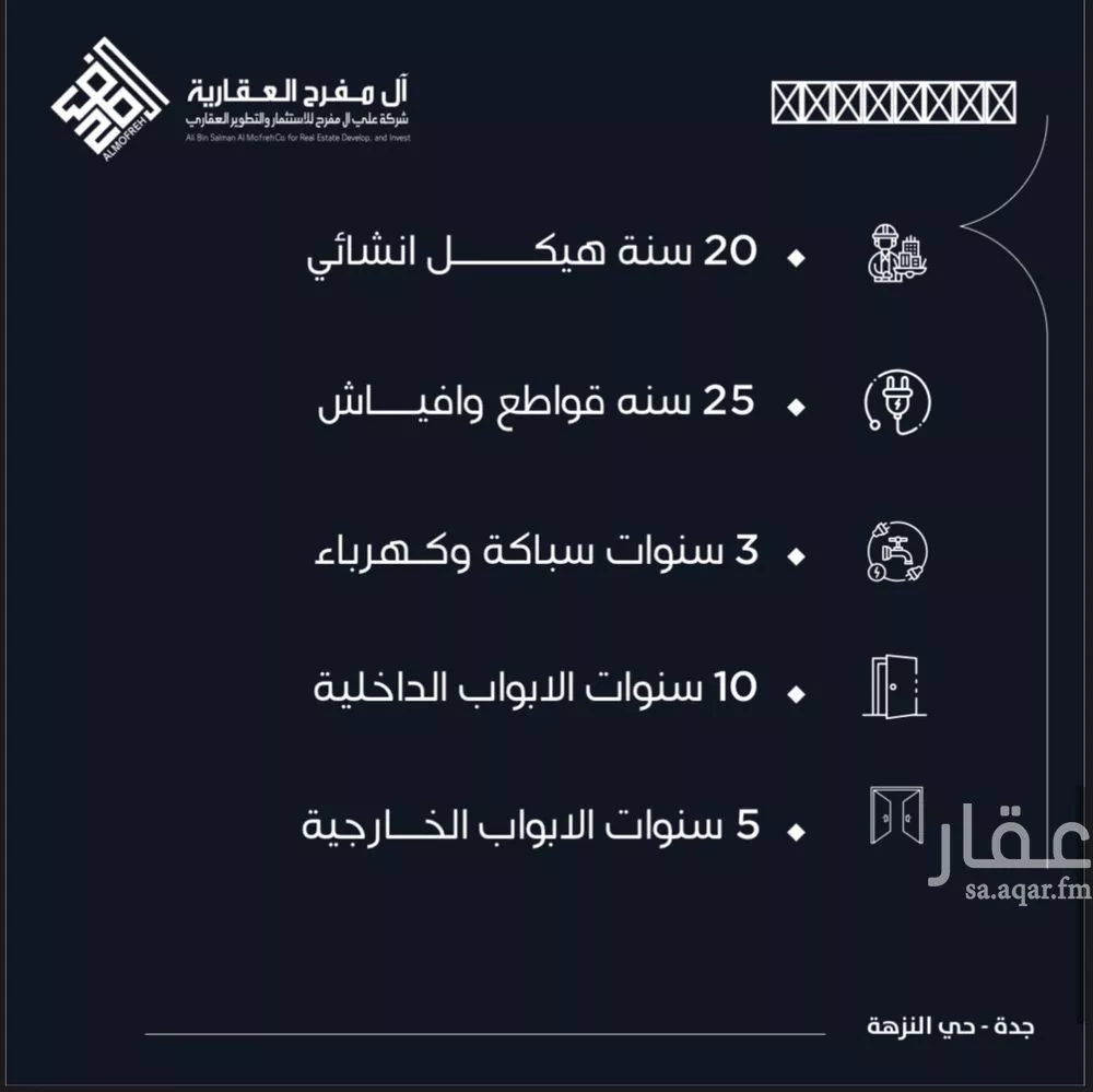 شقة 2 غرف في النزهة 5