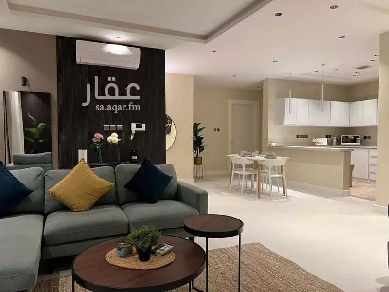 شقة 2 غرف في الملقا 3