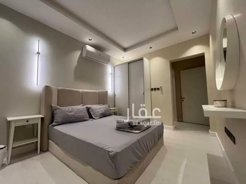 شقة 2 غرف في الملقا 4