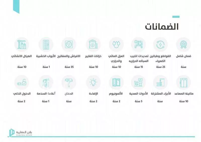 شقة 4 غرف في ظهرة نمار 5