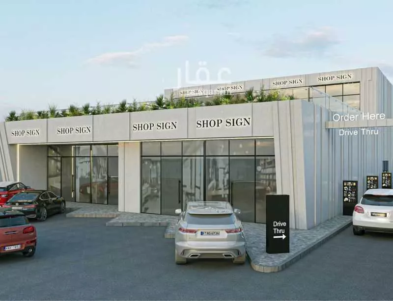 مكتب 1377 م² في الراكة الجنوبية