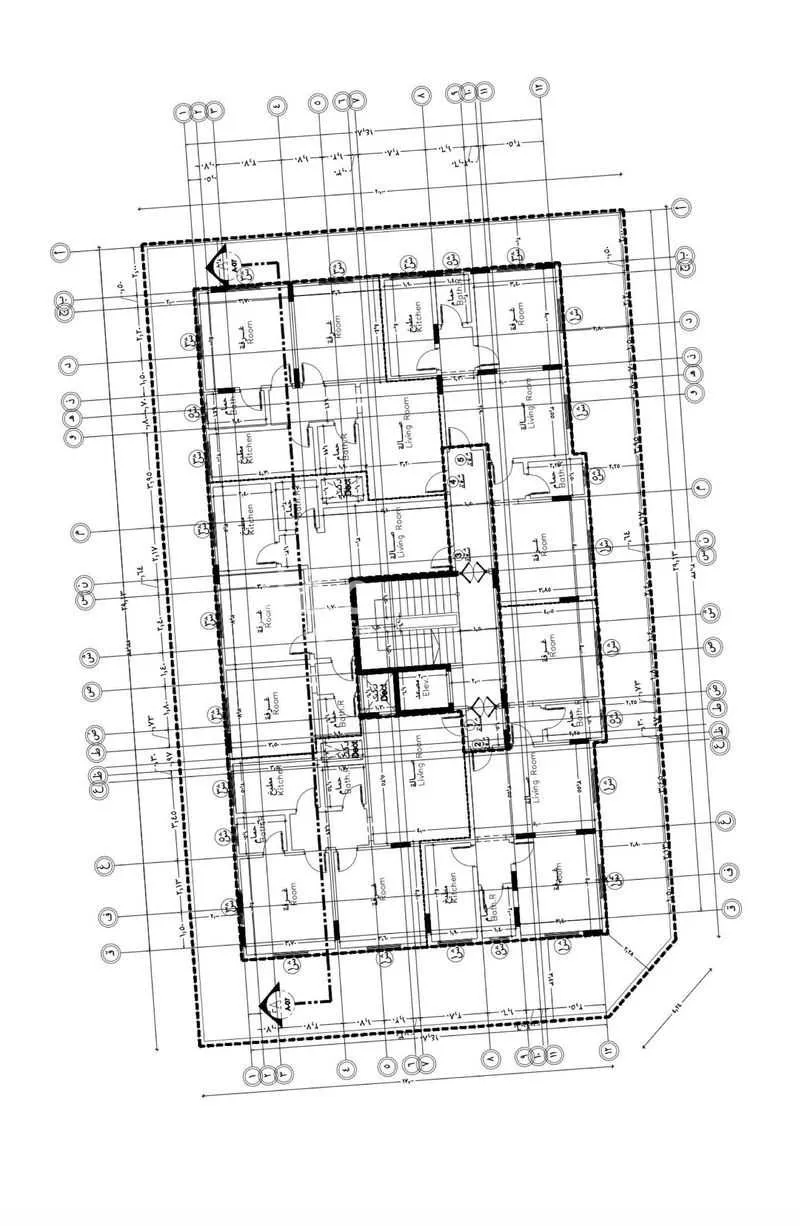 عمارة 666 م² في الرويس 3